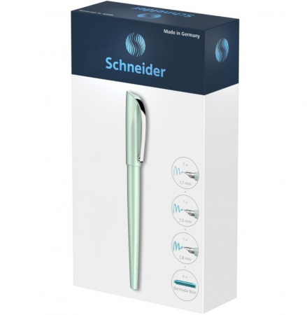 Set Cadou Stilou Caligrafie Callissima Mint, Schneider [1]