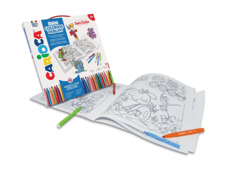 Set creativ Maxi Coloring Album Game Station, Carioca [1]