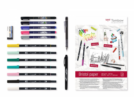 Set Creativ LETTERING Have Fun @ Home Sets Tombow [0]