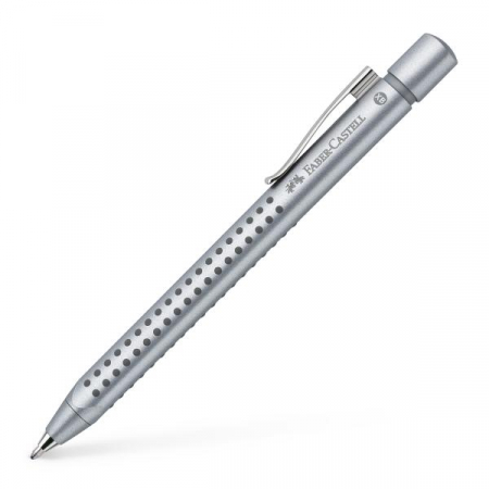 Set Creion Mecanic 0.7mm + Pix Grip 2011 Argintiu, Faber-Castell [1]