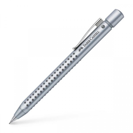 Set Creion Mecanic 0.7mm + Pix Grip 2011 Argintiu, Faber-Castell [2]