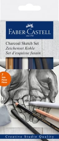 Set Desen Carbune Faber-Castell