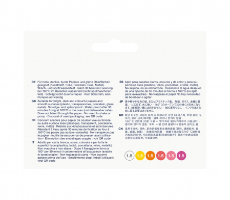 Set Markere Creative 6 culori Summer, Faber-Castell [2]