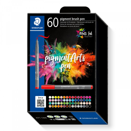 NOU - Set Pigment Liner 60 culori, Staedtler