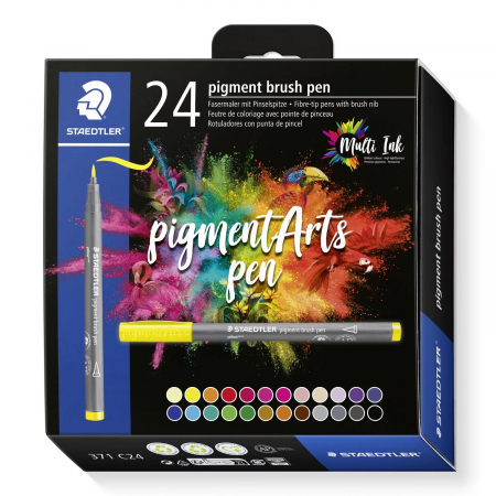 Staedtler - Set Pigment Liner 24 culori, Staedtler