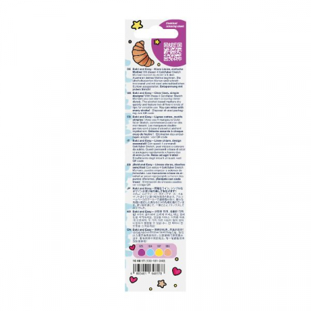 Sketch Marker cu 2 Capete, Set 4 Bold and Easy II Goldfaber, Faber-Castell [1]