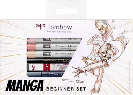 Desen - Starter Set Creativ Tombow Manga Beginner, Tombow