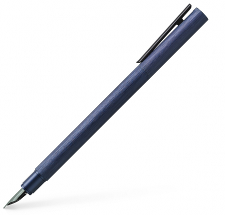 Neo Slim - Stilou Neo Slim Aluminium Dark Blue, Faber-Castell