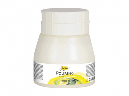 Kreul - Lichid pentru fluidizarea vopselelor acrilice, Pouring, 250 ml, Kreul