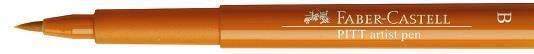 Pitt Artist Pen Brush Faber-Castell (disponibil in 60 culori) galben crom inchis