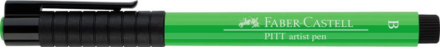 Pitt Artist Pen Brush Faber-Castell (disponibil in 60 culori) verde frunza