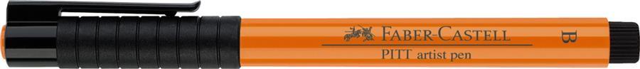Pitt Artist Pen Brush Faber-Castell (disponibil in 60 culori) oranj glazurat