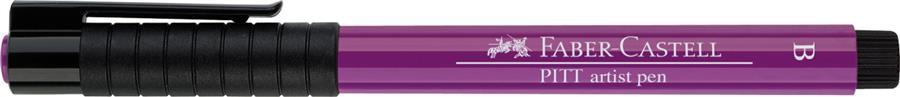 Pitt Artist Pen Brush Faber-Castell (disponibil in 60 culori) roz purpuriu