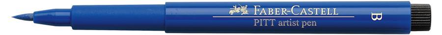 Pitt Artist Pen Brush Faber-Castell (disponibil in 60 culori) albastru cobalt