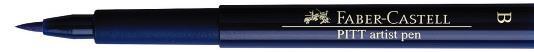 Pitt Artist Pen Brush Faber-Castell (disponibil in 60 culori) albastru indian