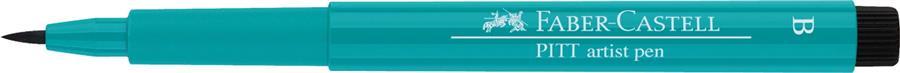 Pitt Artist Pen Brush Faber-Castell (disponibil in 60 culori) verde cobalt