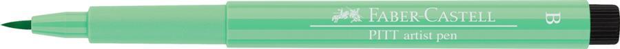 Pitt Artist Pen Brush Faber-Castell (disponibil in 60 culori) verde phtalo deschis