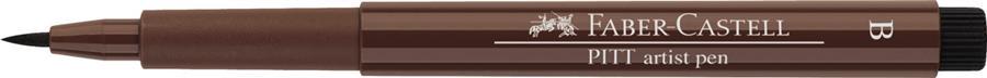 Pitt Artist Pen Brush Faber-Castell (disponibil in 60 culori) maro caput mortuum