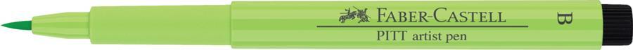 Pitt Artist Pen Brush Faber-Castell (disponibil in 60 culori) verde deschis