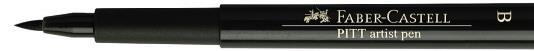 Pitt Artist Pen Brush Faber-Castell (disponibil in 60 culori) verde crom opac
