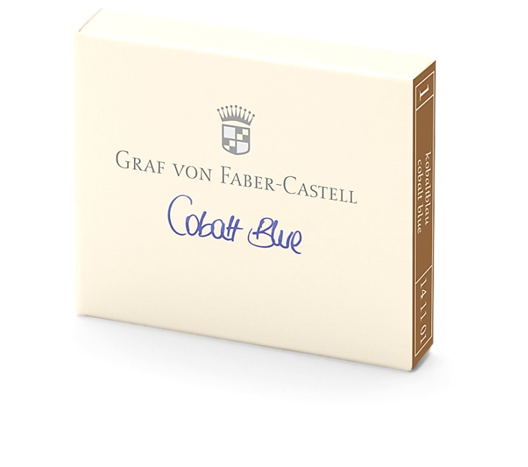 Cartuse Cerneala Mici Cobalt Blue Graf von Faber Castell set 6 buc