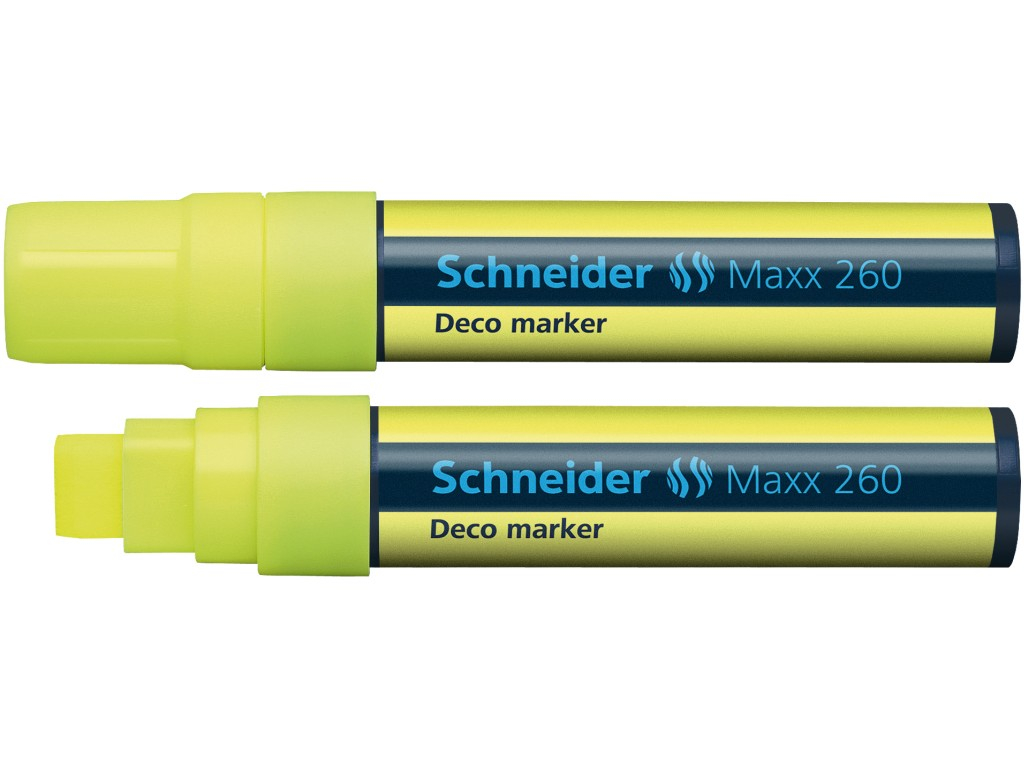Deco Marker Maxx 260, Schneider (8 culori) galben