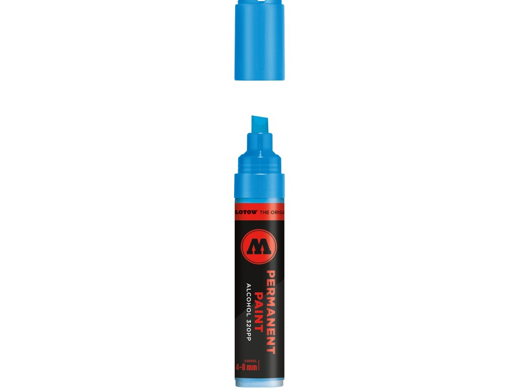 Permanent Paint Marker 320PP 4-8 mm shock blue middle