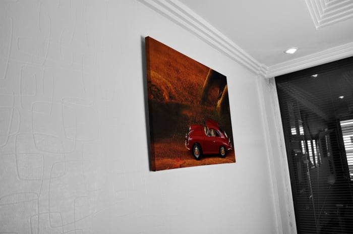 Tablou Canvas - Red Car [5]