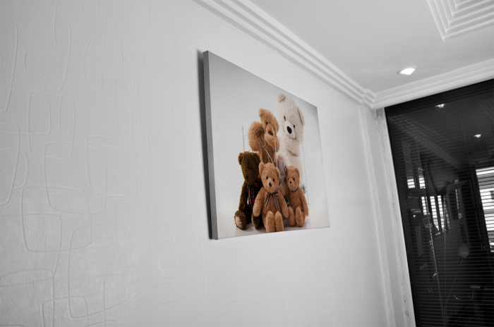 Tablou Canvas - Toy Bears [5]