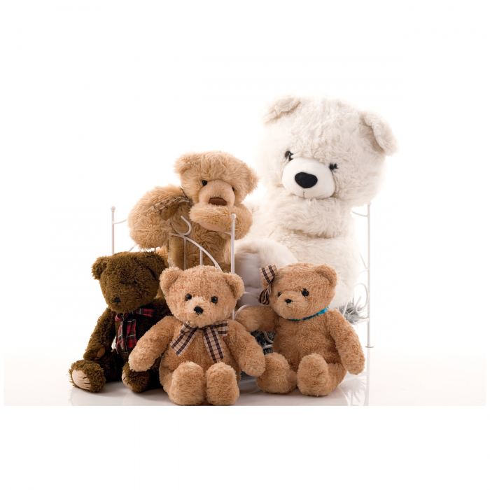 Tablou Canvas - Toy Bears [1]