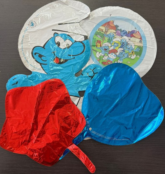 Arcadă baloane tematică Ștrumfi 156 buc [2]