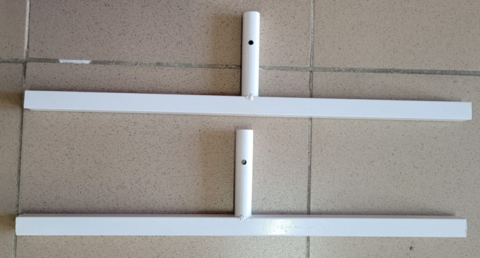 Arcada cerc de metal alba 200 cm [4]