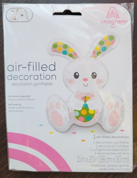 Ballon folie Iepuras alb Sitter 38 x 50 cm [3]