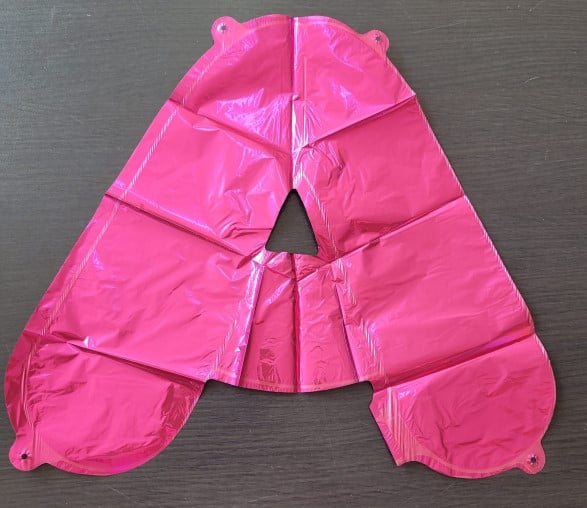 Baloane litere ANA roz 40 cm [3]