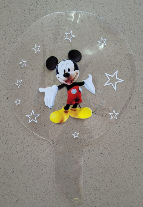 Balon bobo imprimat Mickey Mouse 40 cm [3]
