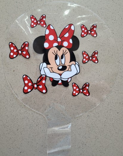 Balon bobo imprimat Minnie Mouse 40 cm [4]