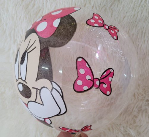 Balon bobo imprimat Minnie Mouse 40 cm [3]