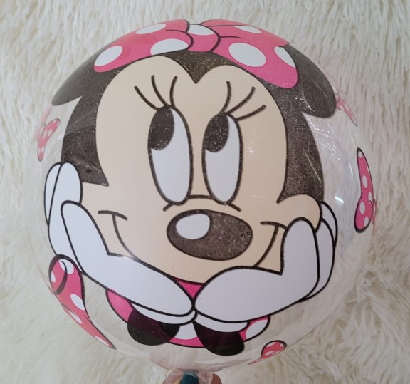 Balon bobo imprimat Minnie Mouse 40 cm [2]
