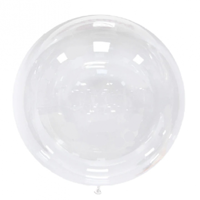 Balon bobo poliuretan transparent 90cm