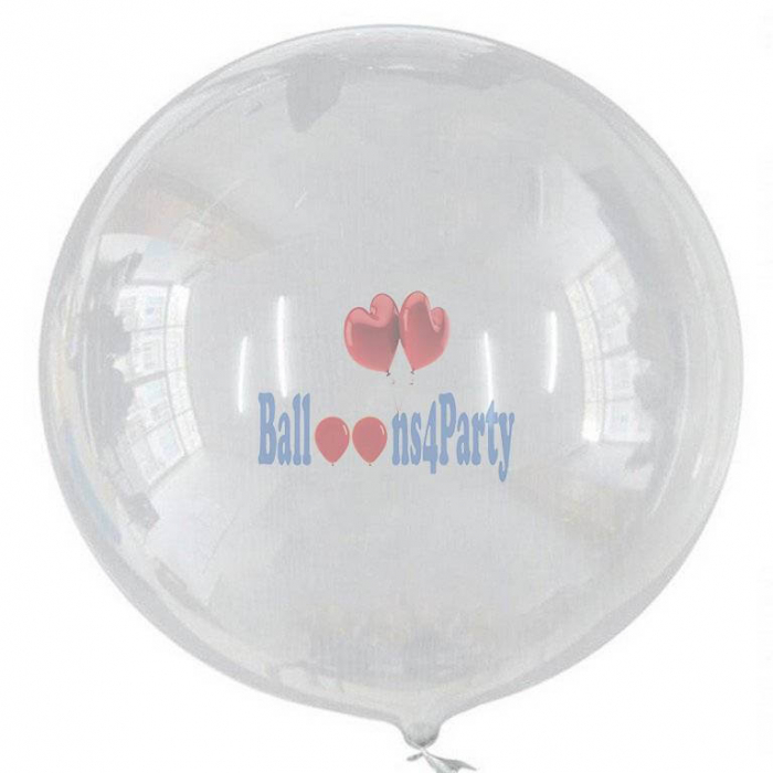 Balon bobo poliuretan transparent 90cm [1]