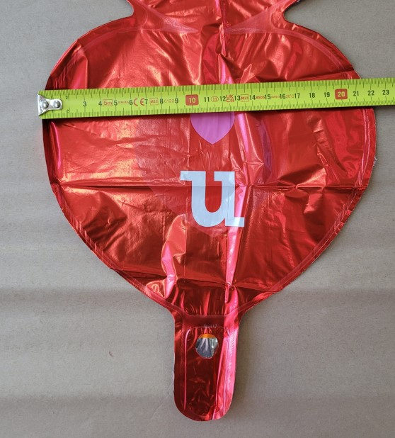 Balon folie 3 Inimi text I love you 95 cm [6]