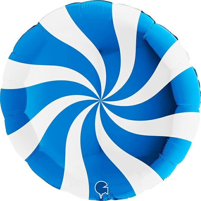 Balon folie acadea albastra 91 cm [1]