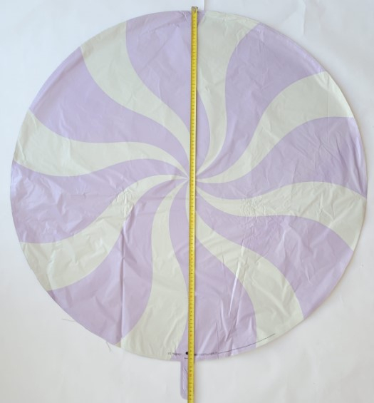 Balon folie acadea mov lila 91 cm [4]