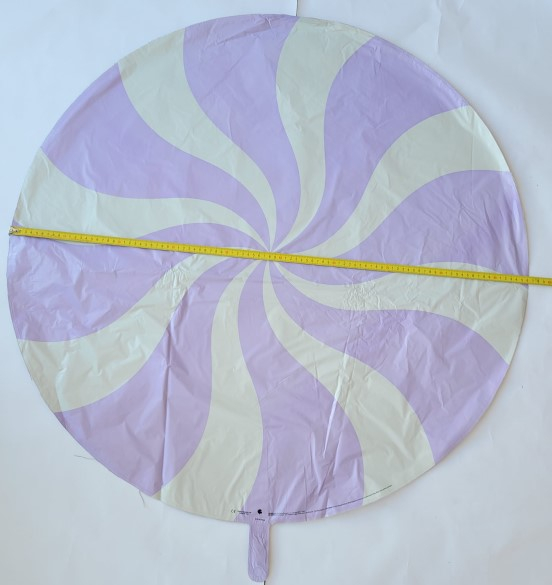 Balon folie acadea mov lila 91 cm [3]