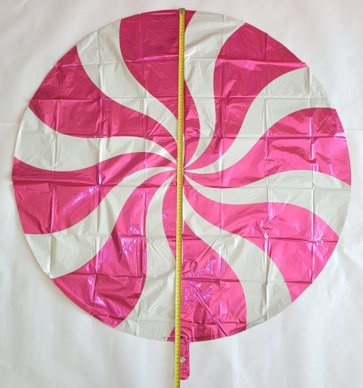 Balon folie acadea roz 91 cm [3]