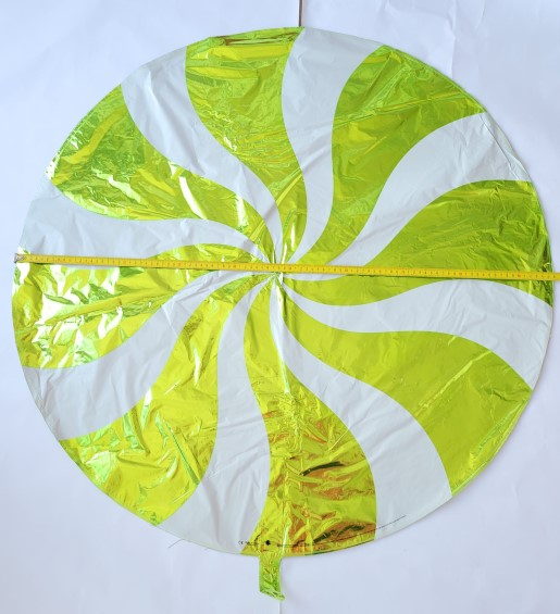 Balon folie acadea verde lime 91 cm [4]