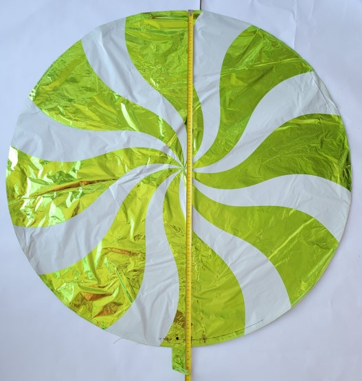 Balon folie acadea verde lime 91 cm [3]