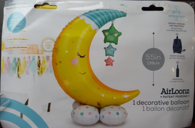 Balon din folie AirLoonz, Amscanm 139 cm, Multicolor [3]
