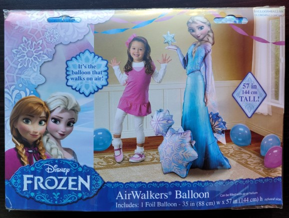 Balon folie AirWalker Frozen Elsa 88 x 144 cm [4]
