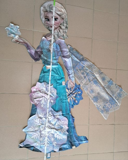 Balon folie AirWalker Frozen Elsa 88 x 144 cm [3]
